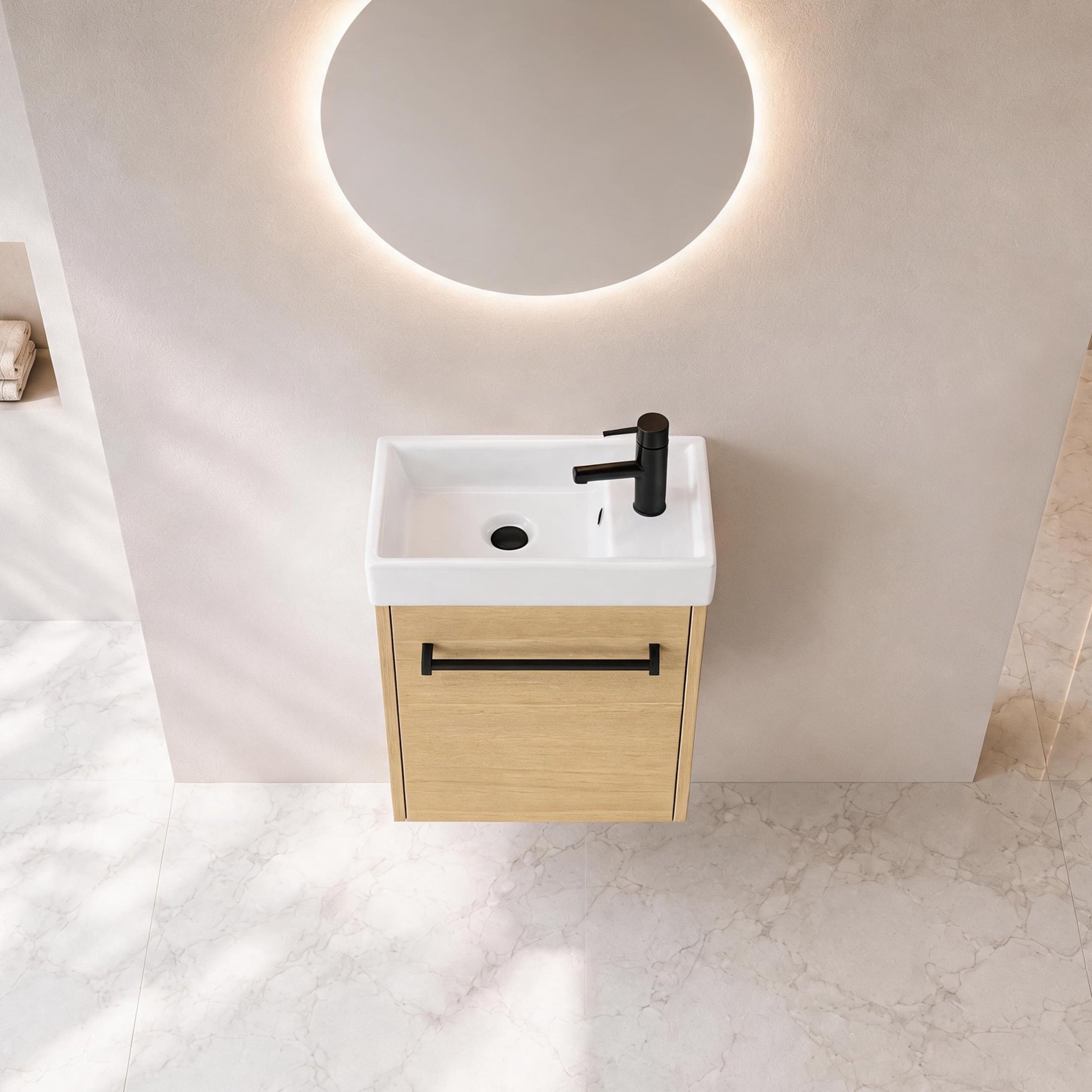 Link 16" Floating Vanity (Assembled)