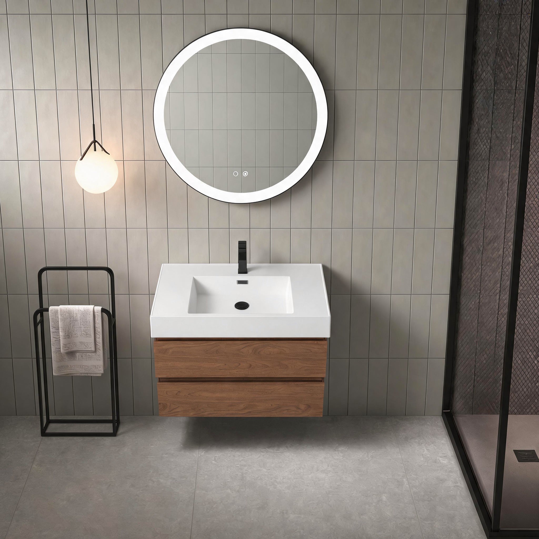 Thick 24"/30"/36" Floating Vanity (RTA)