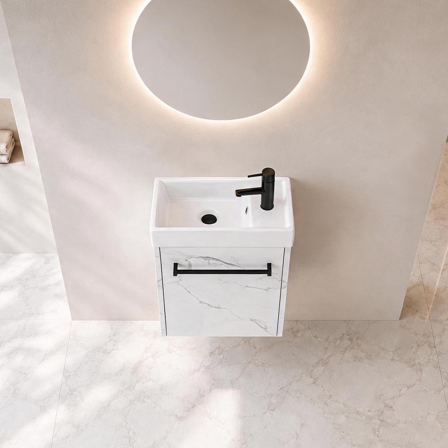 Link 16" Floating Vanity (Assembled)