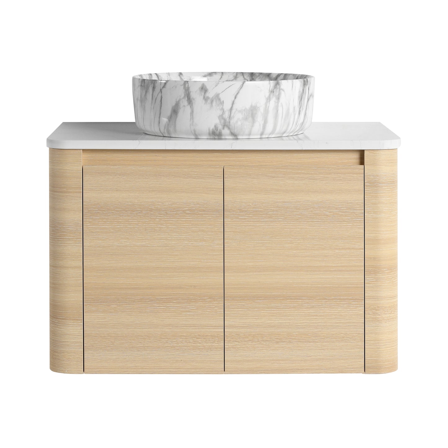 Curvo 30"/42"/54"/72" Floating Vanity (RTA)