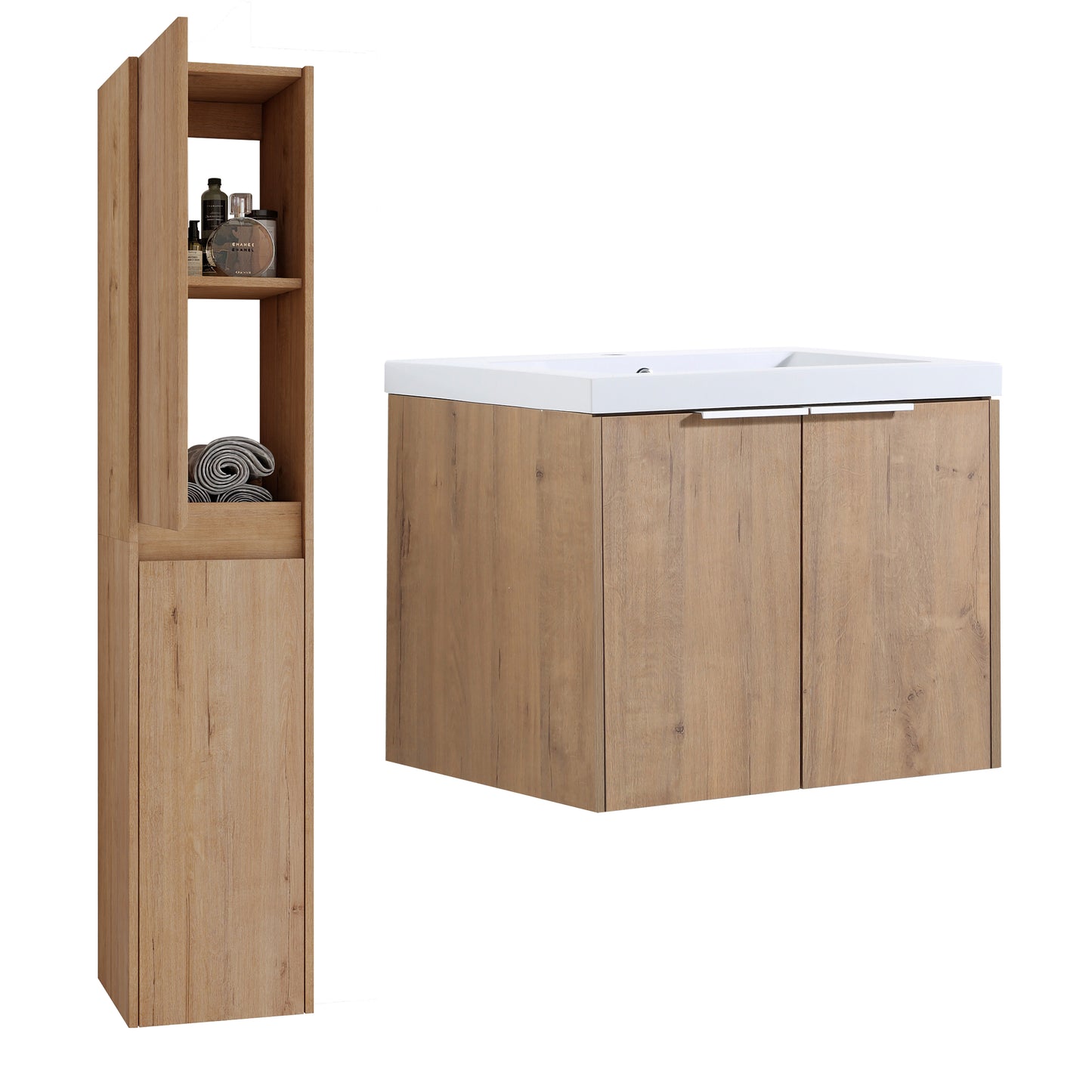 Unitas 24"/30"/36" Floating Vanity Set (RTA)
