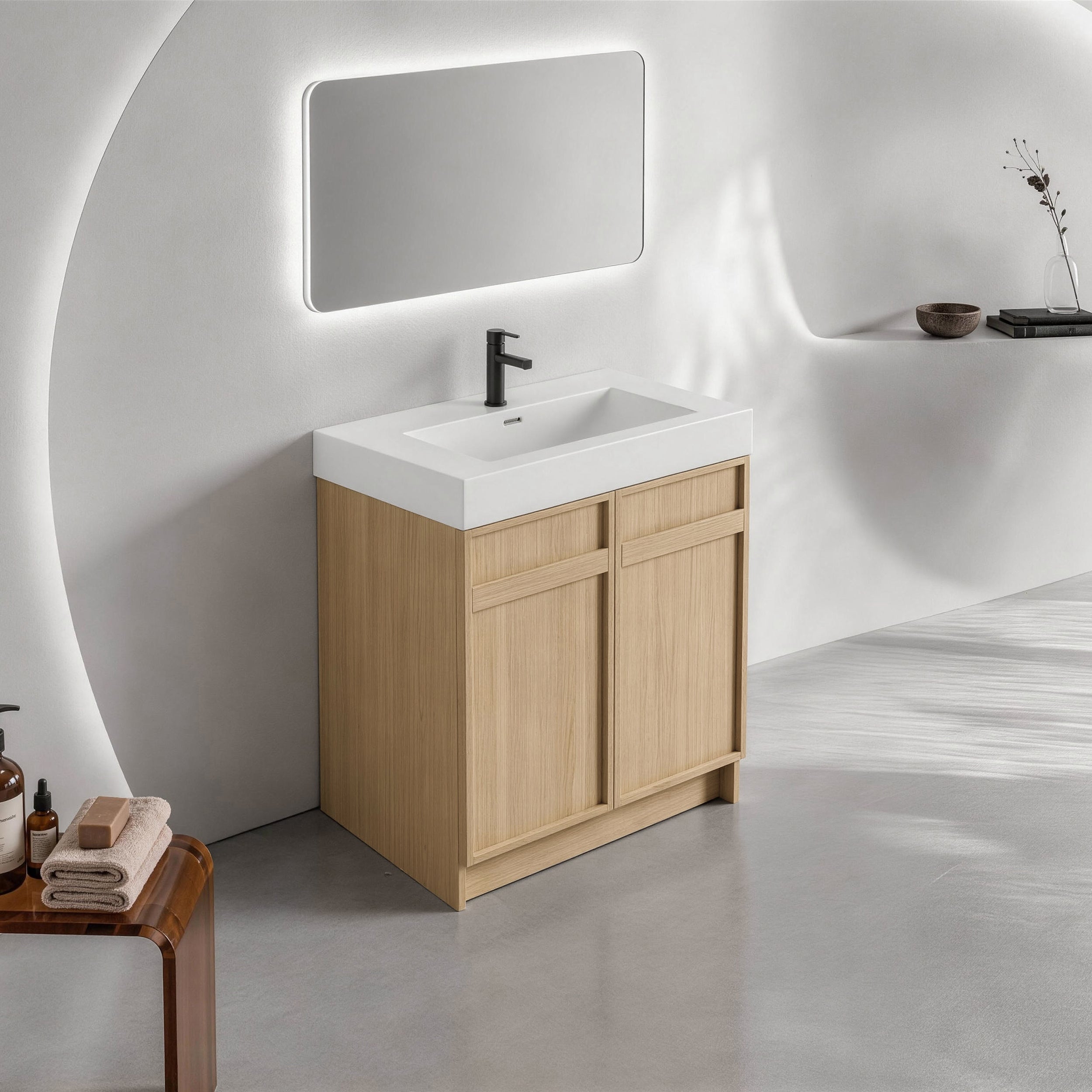 Liner 30"/36"/48"/60" Freestanding Vanity (RTA)