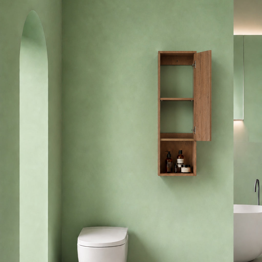 Cube Bathroom Cabinet— Mix & Match Wall-Mounted Vanities, Side Cabinets & Top Cabinets (RTA)