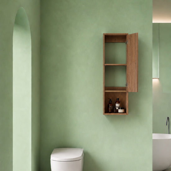 Cube Bathroom Cabinet— Mix & Match Wall-Mounted Vanities, Side Cabinets & Top Cabinets (RTA)