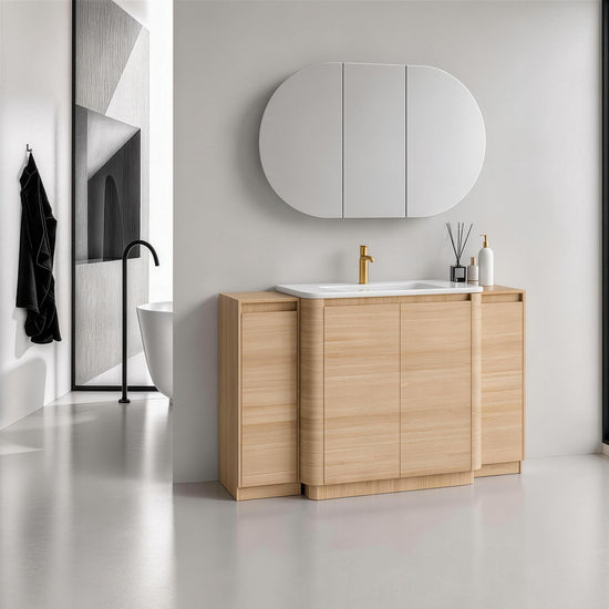 Pebble 60" Freestanding Vanity (RTA)