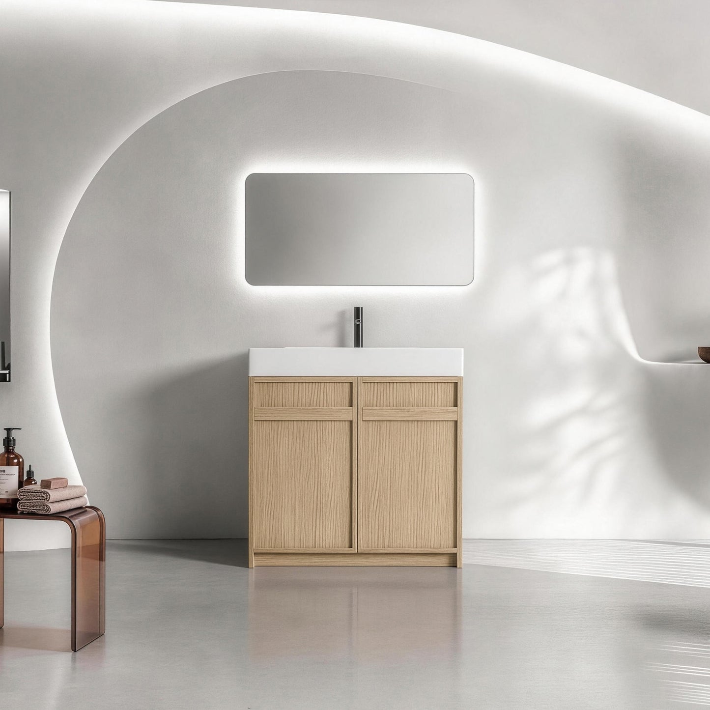 Liner 30"/36"/48"/60" Freestanding Vanity (RTA)