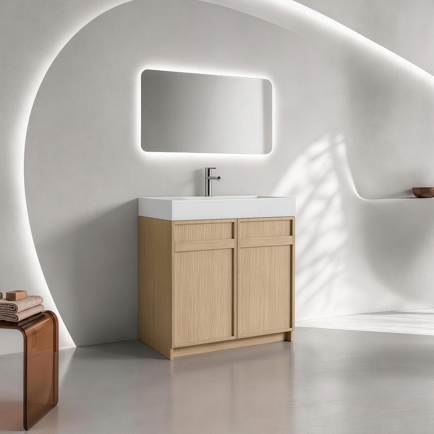 Liner 30"/36"/48"/60" Freestanding Vanity (RTA)