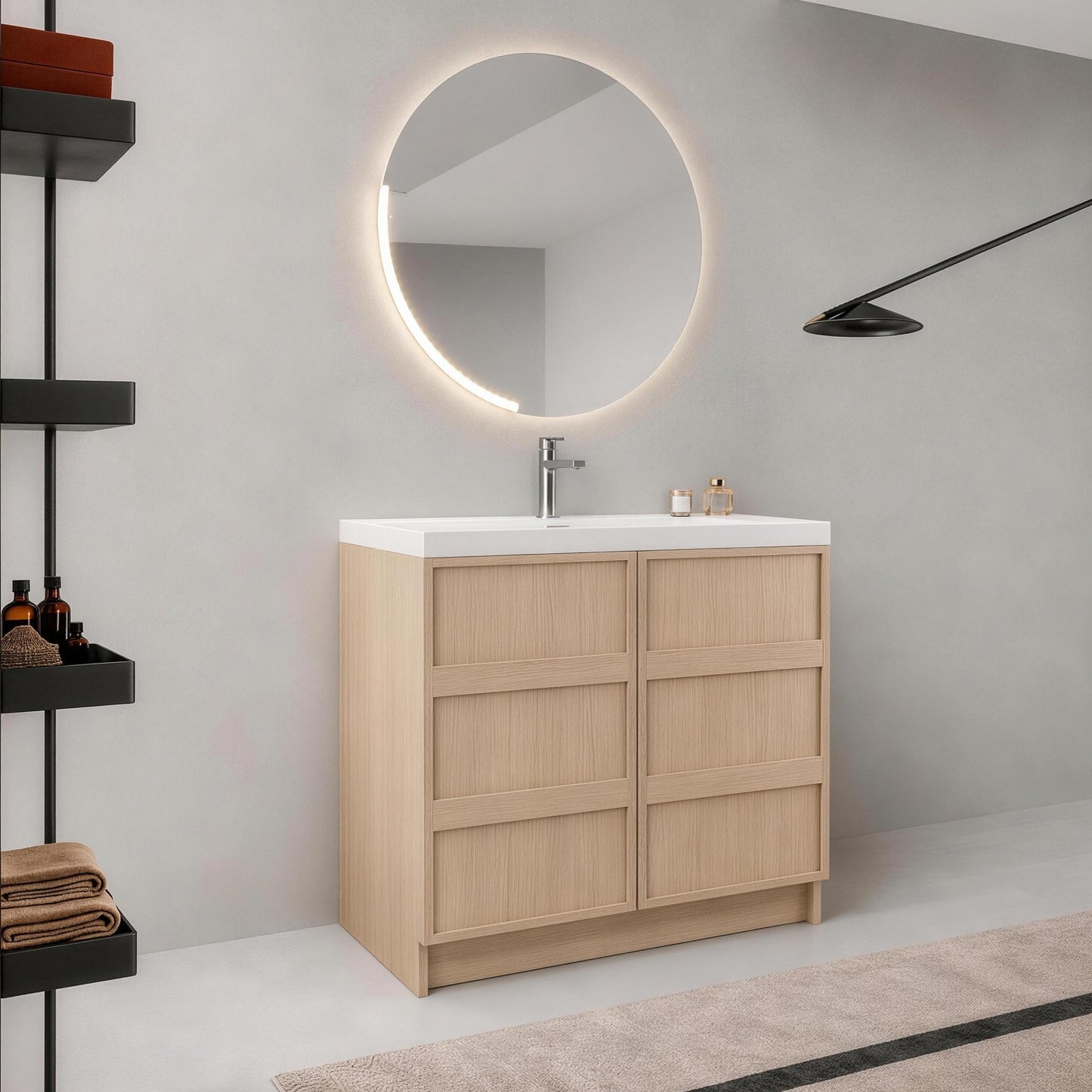 Liner II 36"/42"/48" Freestanding Vanity (RTA)