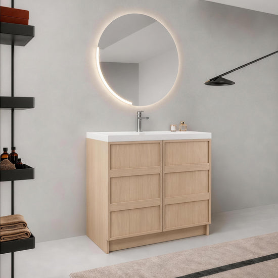 Liner II 36"/42"/48" Freestanding Vanity (RTA)