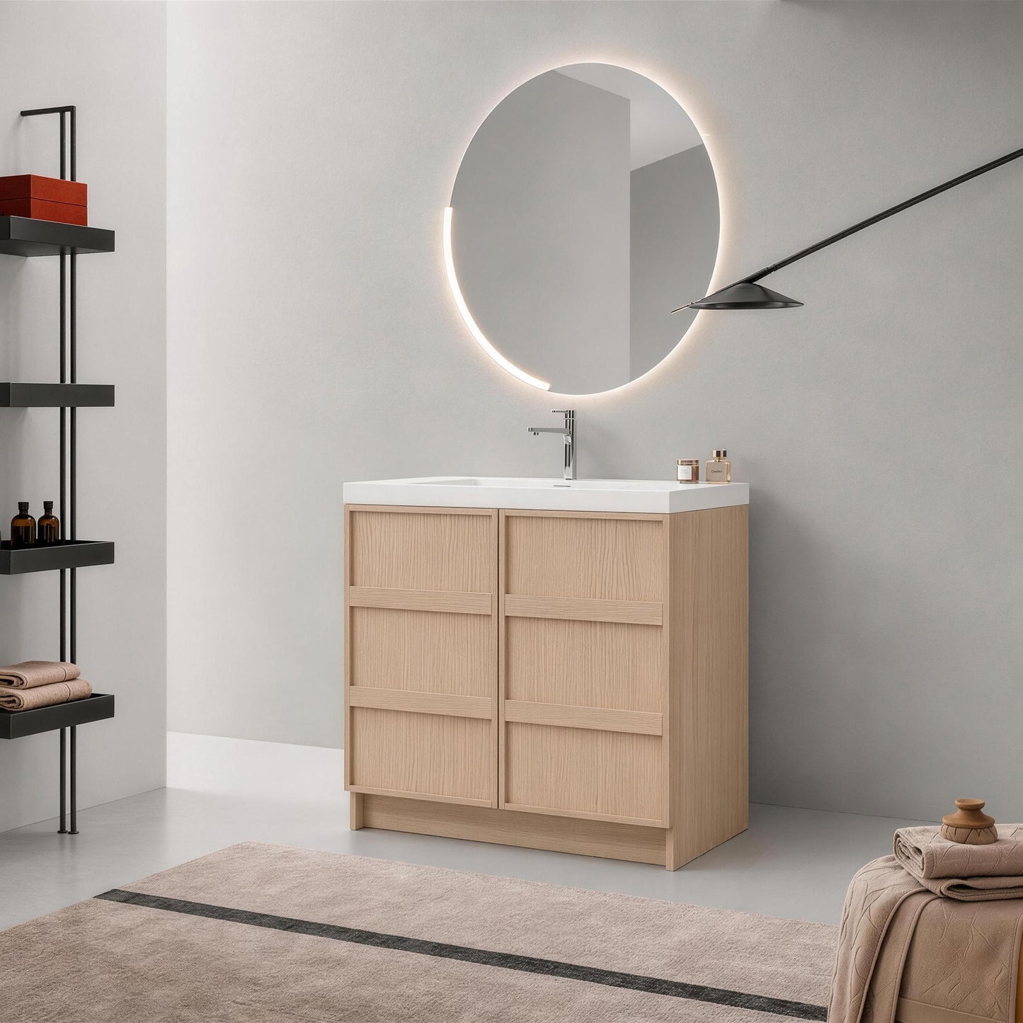 Liner II 36"/42"/48" Freestanding Vanity (RTA)