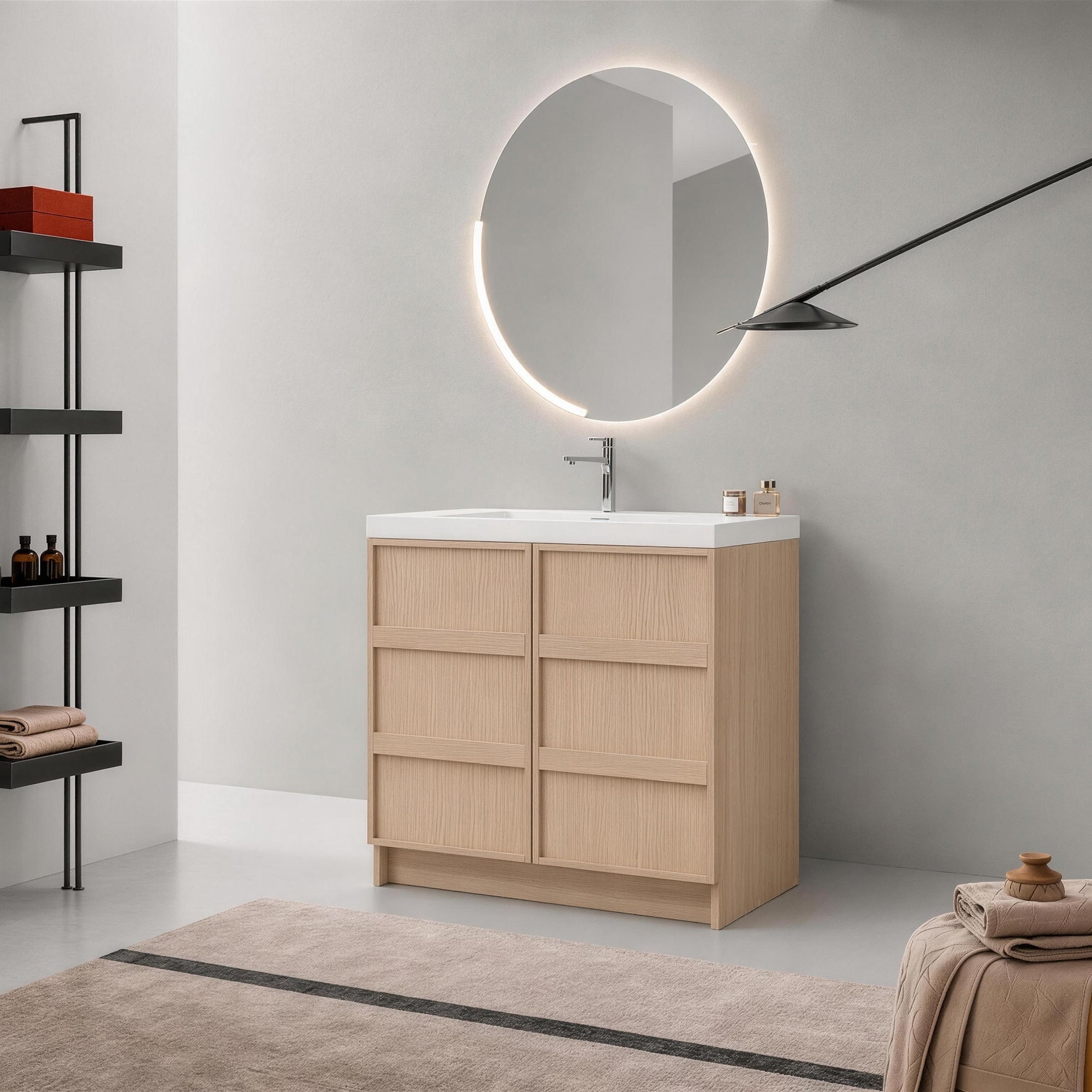 Liner II 36"/42"/48" Freestanding Vanity (RTA)