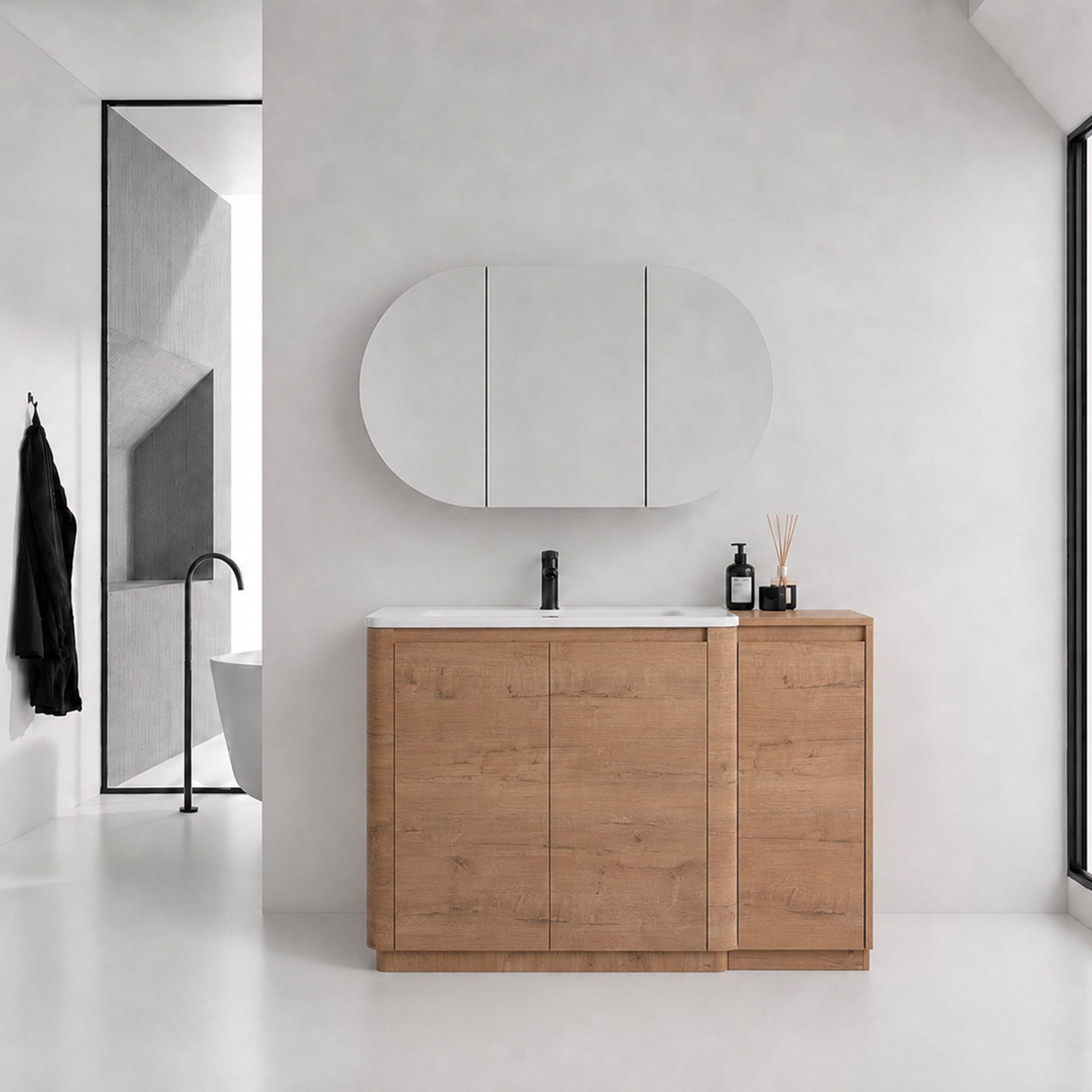 Pebble 48" Freestanding Vanity (RTA)