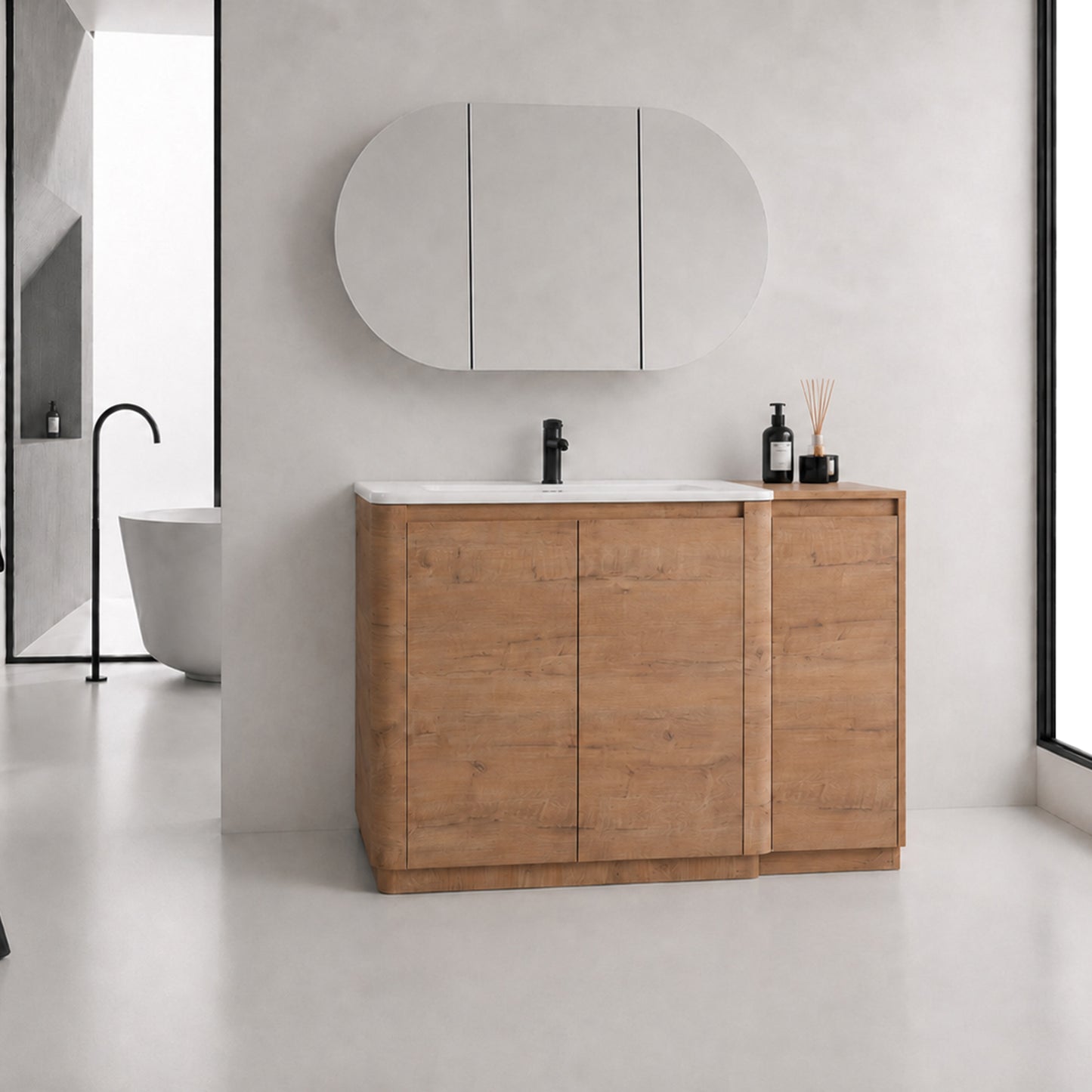 Pebble 48" Freestanding Vanity (RTA)