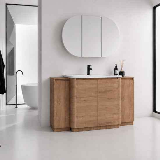 Pebble 60" Freestanding Vanity (RTA)