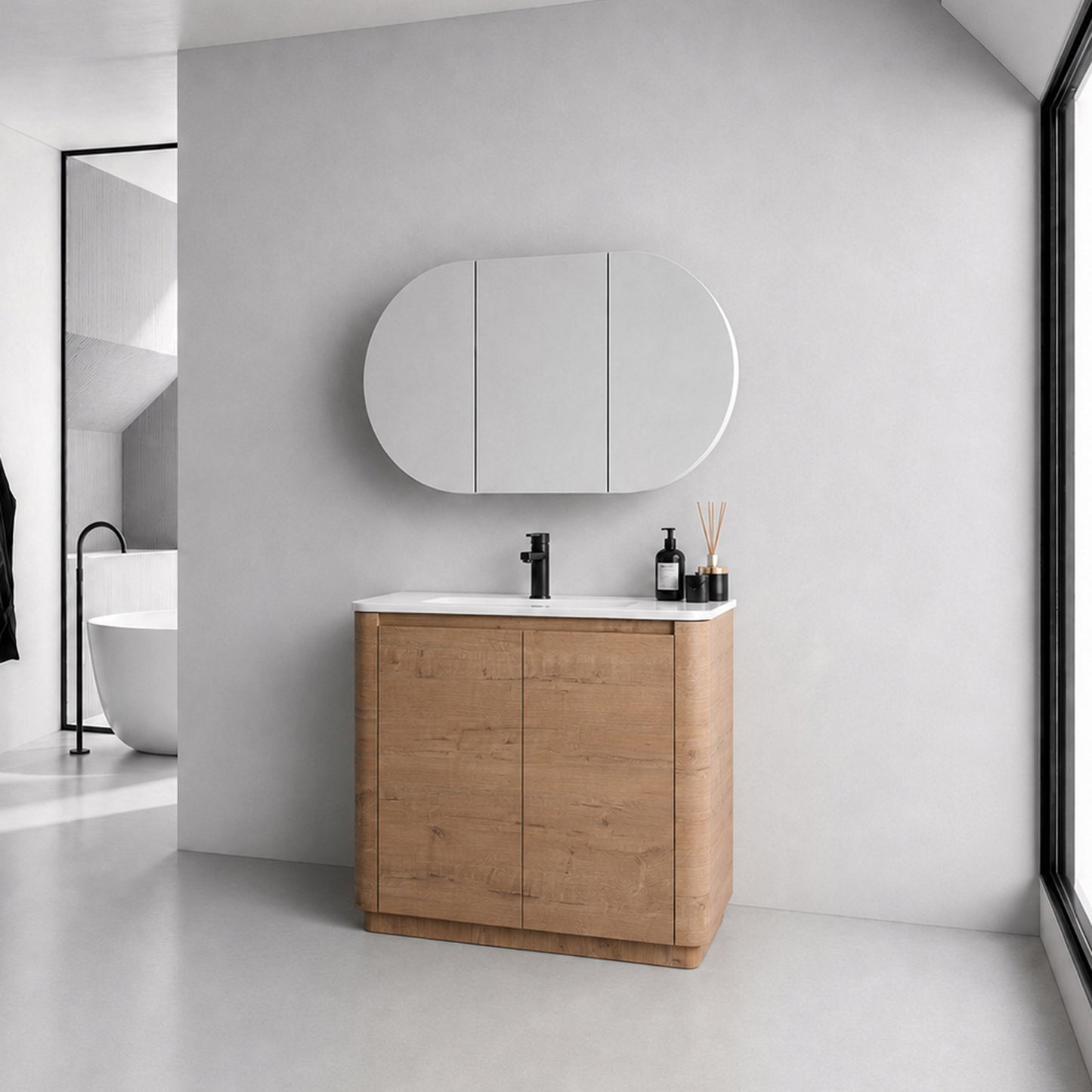 Pebble 36" Freestanding Vanity (RTA)