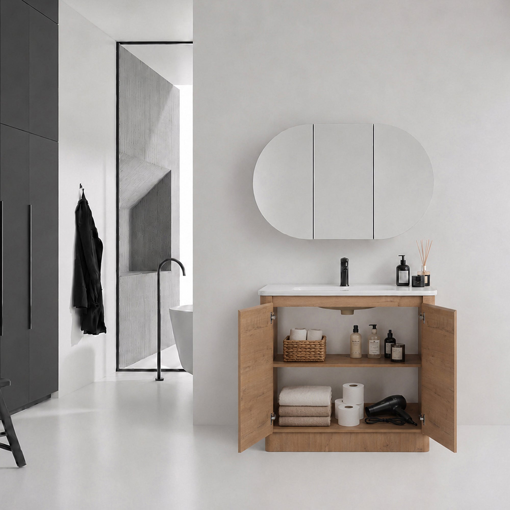 Pebble 36" Freestanding Vanity (RTA)