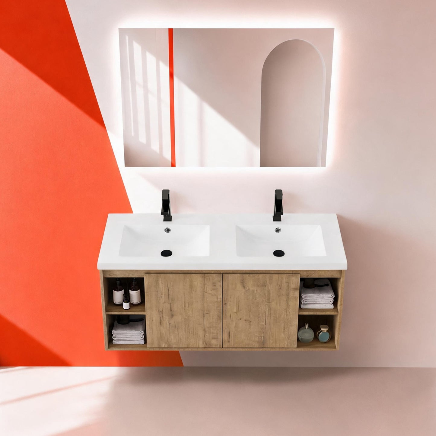 Dualspace 48" Floating Vanity (RTA)
