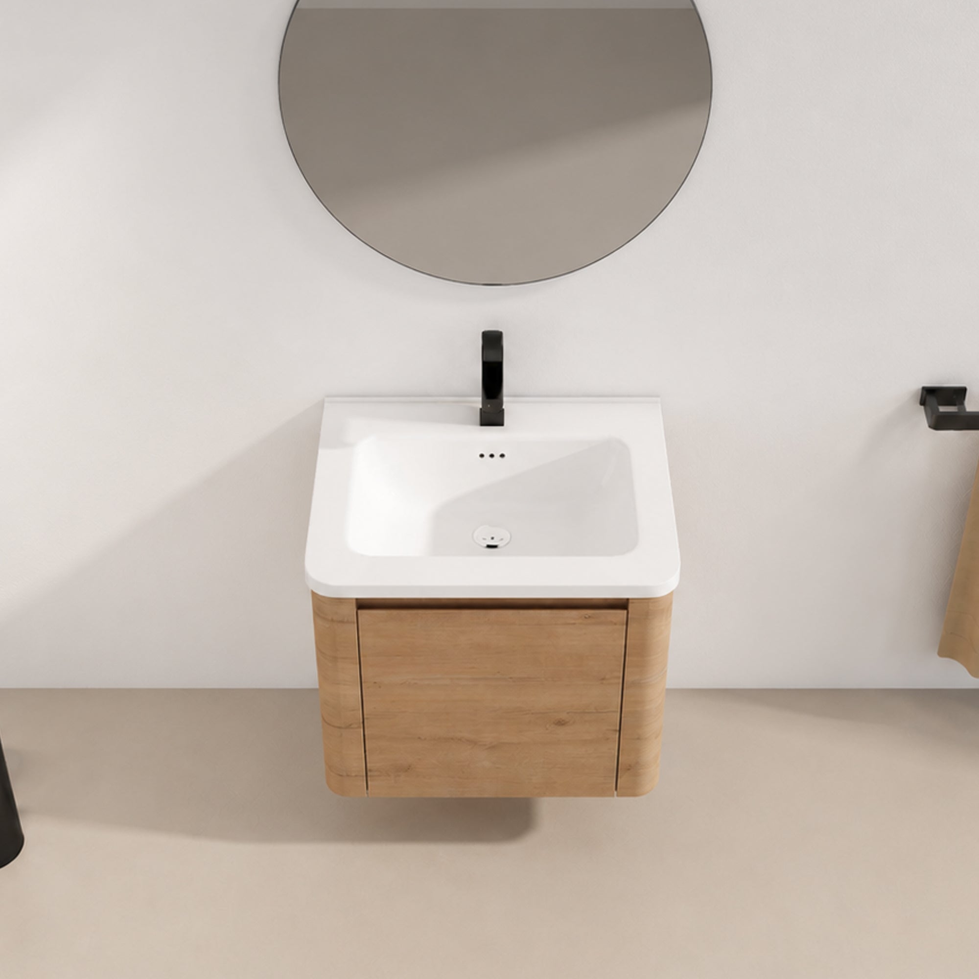Curvo 24"/36"/60" Floating Vanity (RTA)
