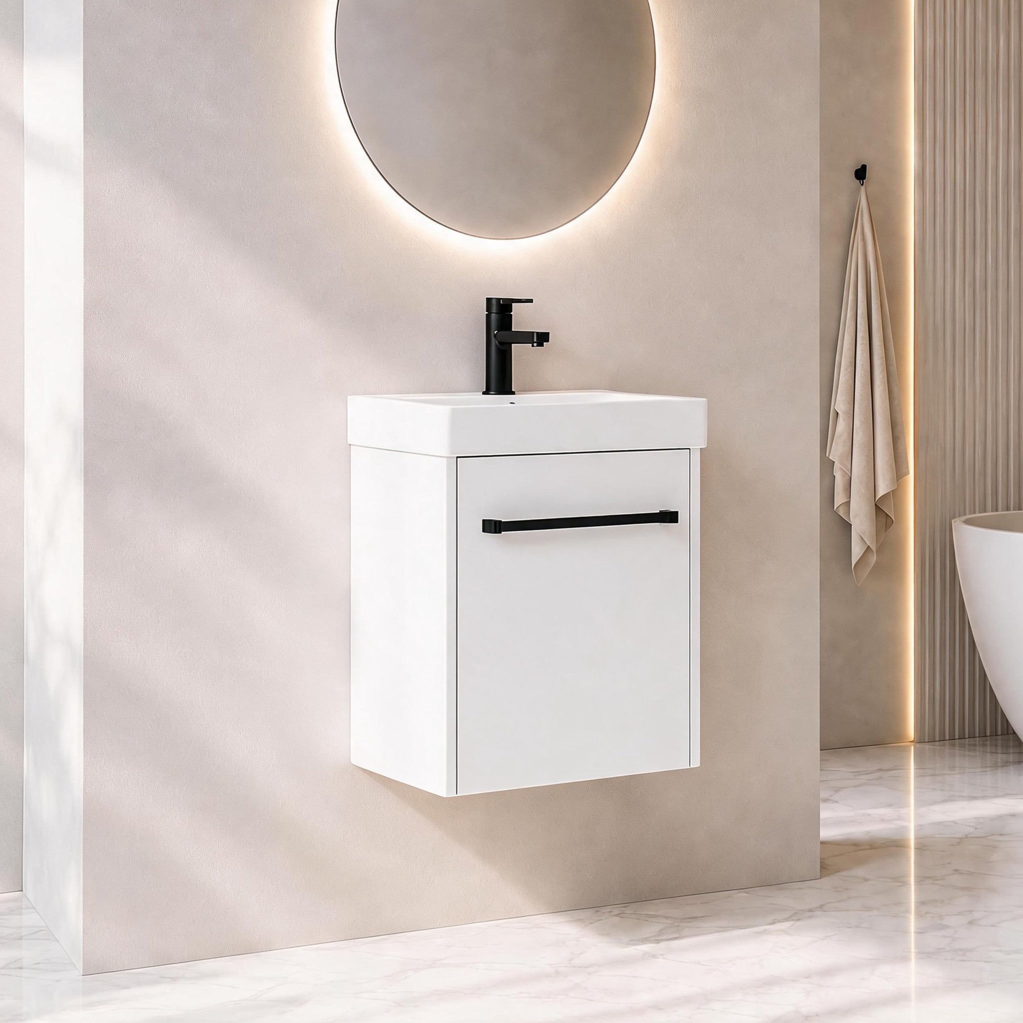 Link 18" Floating Vanity (Assembled)