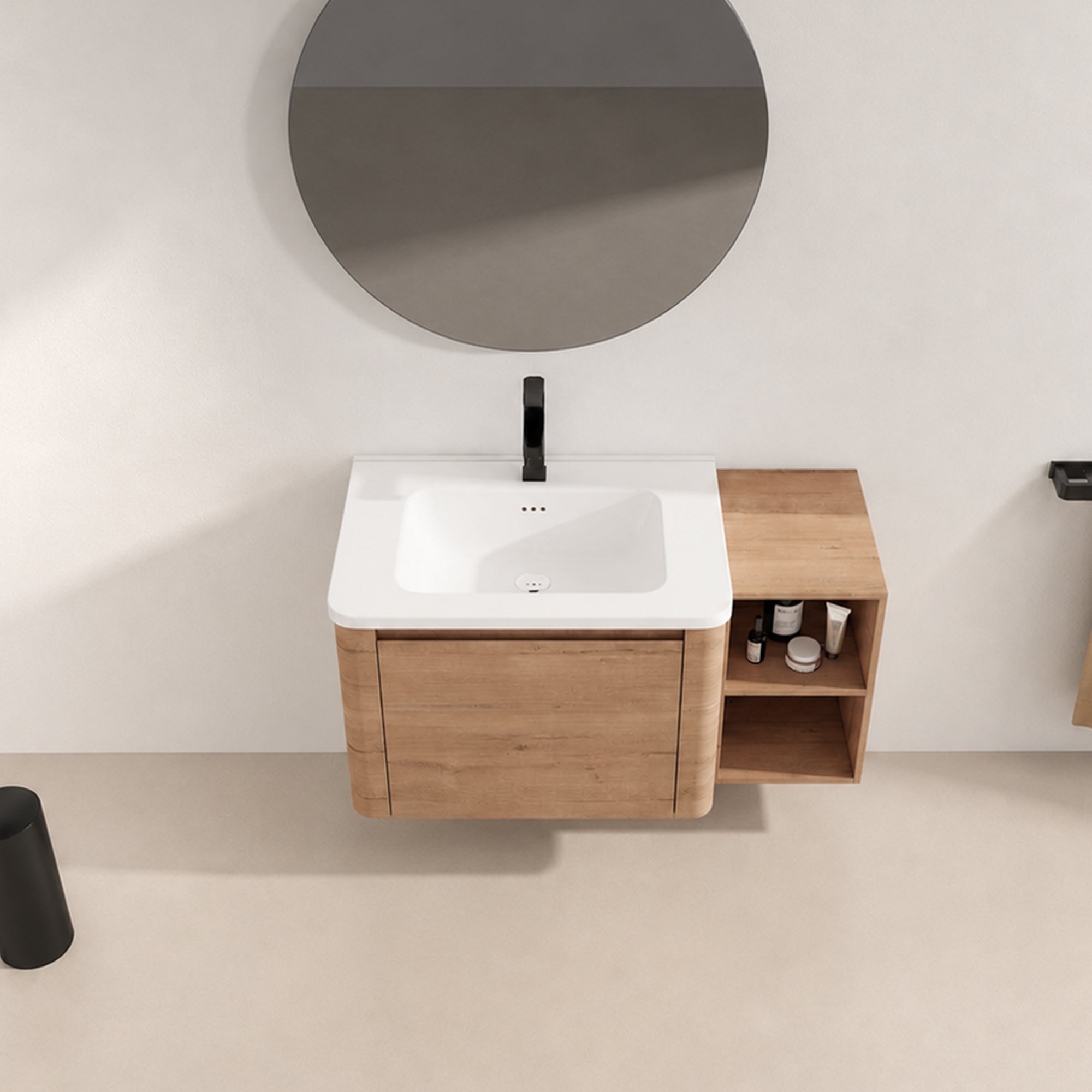 Curvo 28"/40"/68" Floating Vanity (RTA)