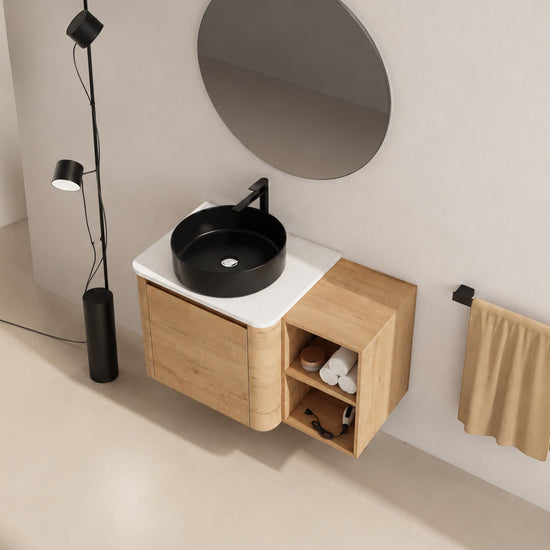 Curvo 24"/36"/48"/60" Floating Vanity (RTA)