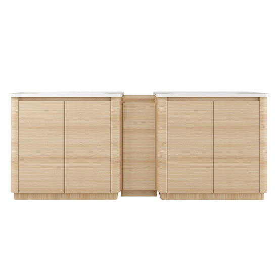 Pebble 84" Freestanding Vanity (RTA)