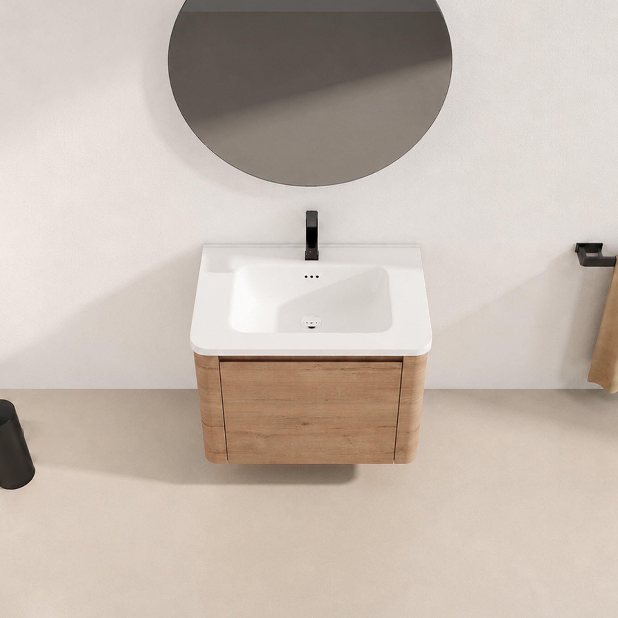 Curvo 28"/40"/68" Floating Vanity (RTA)