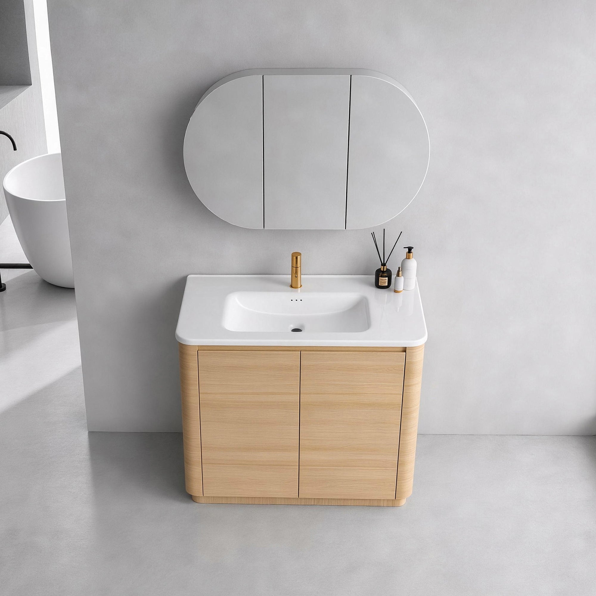 Pebble 40" Freestanding Vanity (RTA)