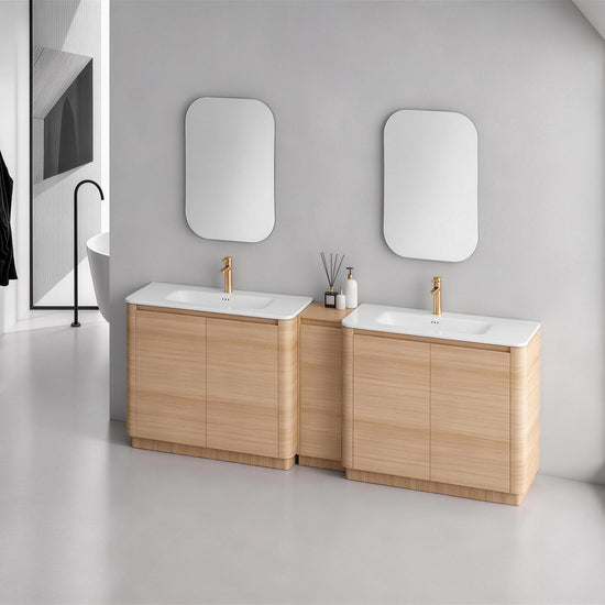 Pebble 92" Freestanding Vanity (RTA)