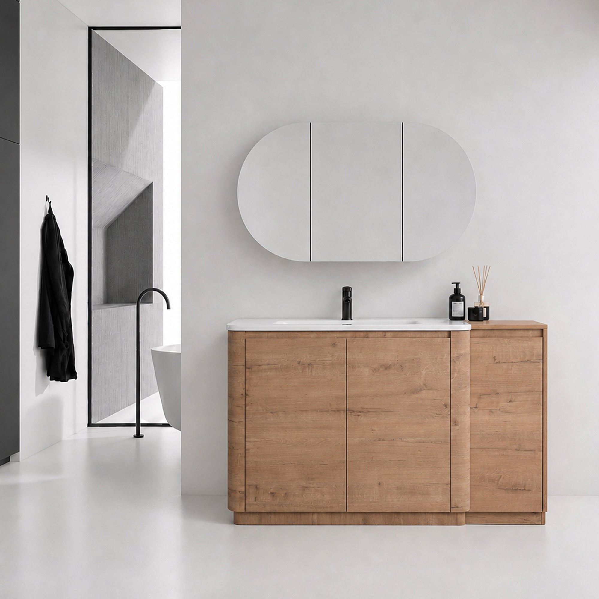 Pebble 52" Freestanding Vanity (RTA)