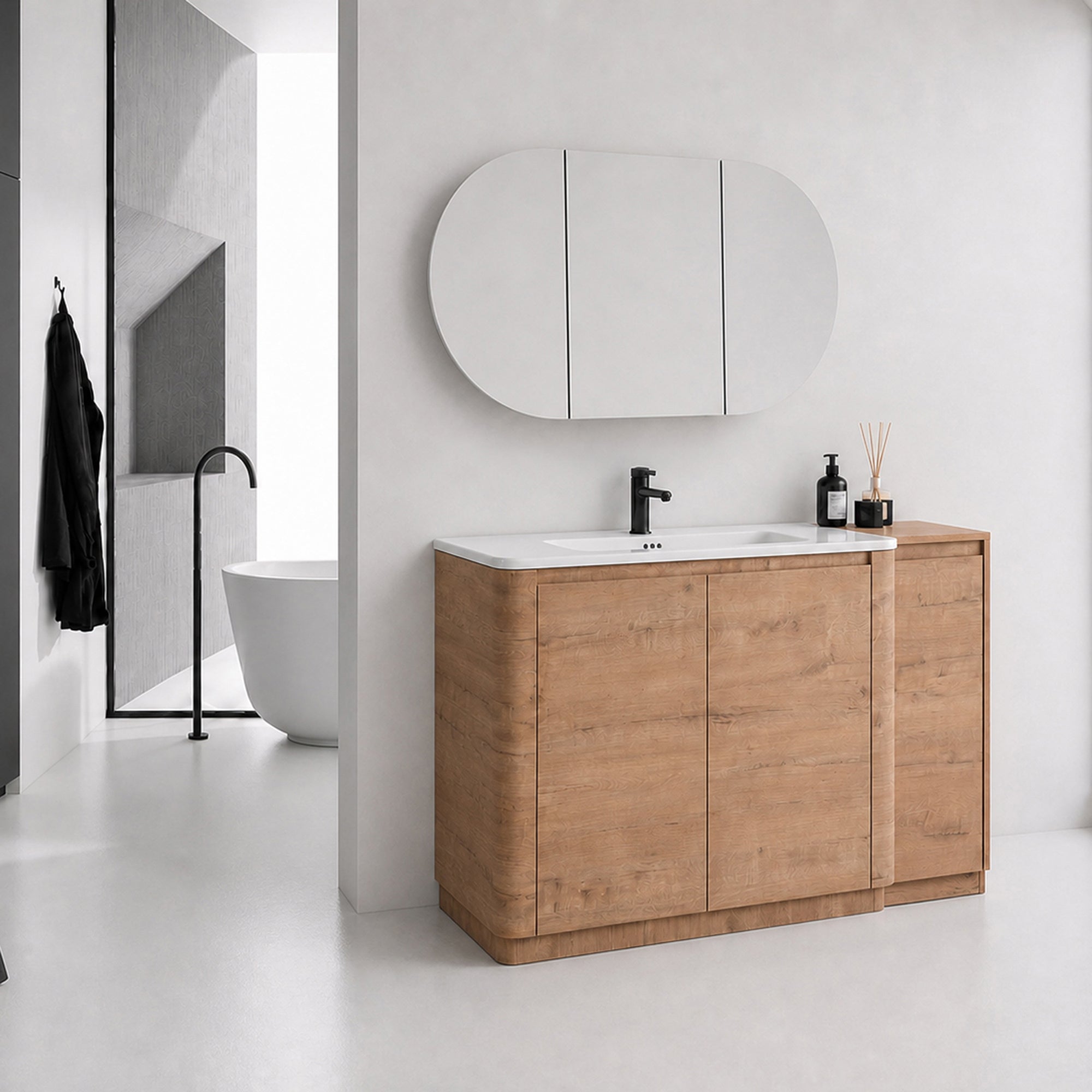 Pebble 52" Freestanding Vanity (RTA)