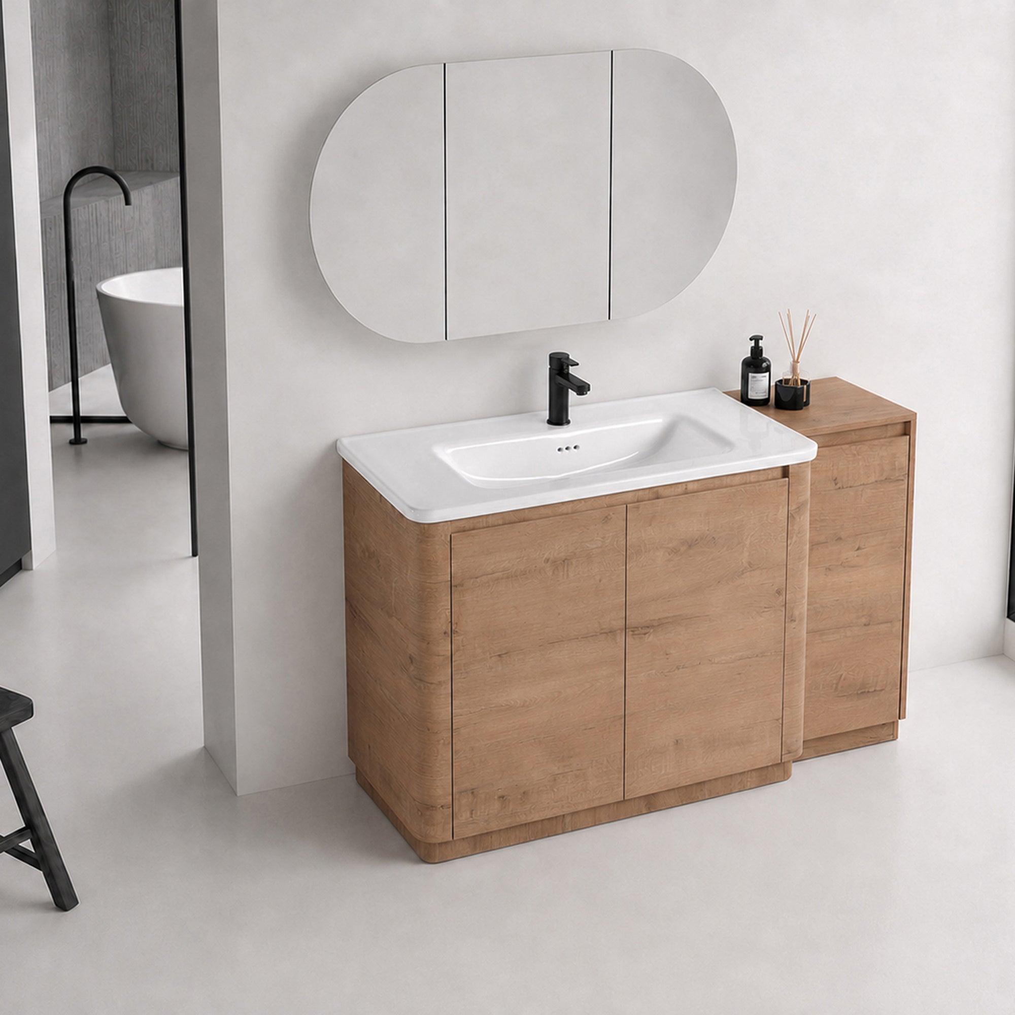 Pebble 52" Freestanding Vanity (RTA)