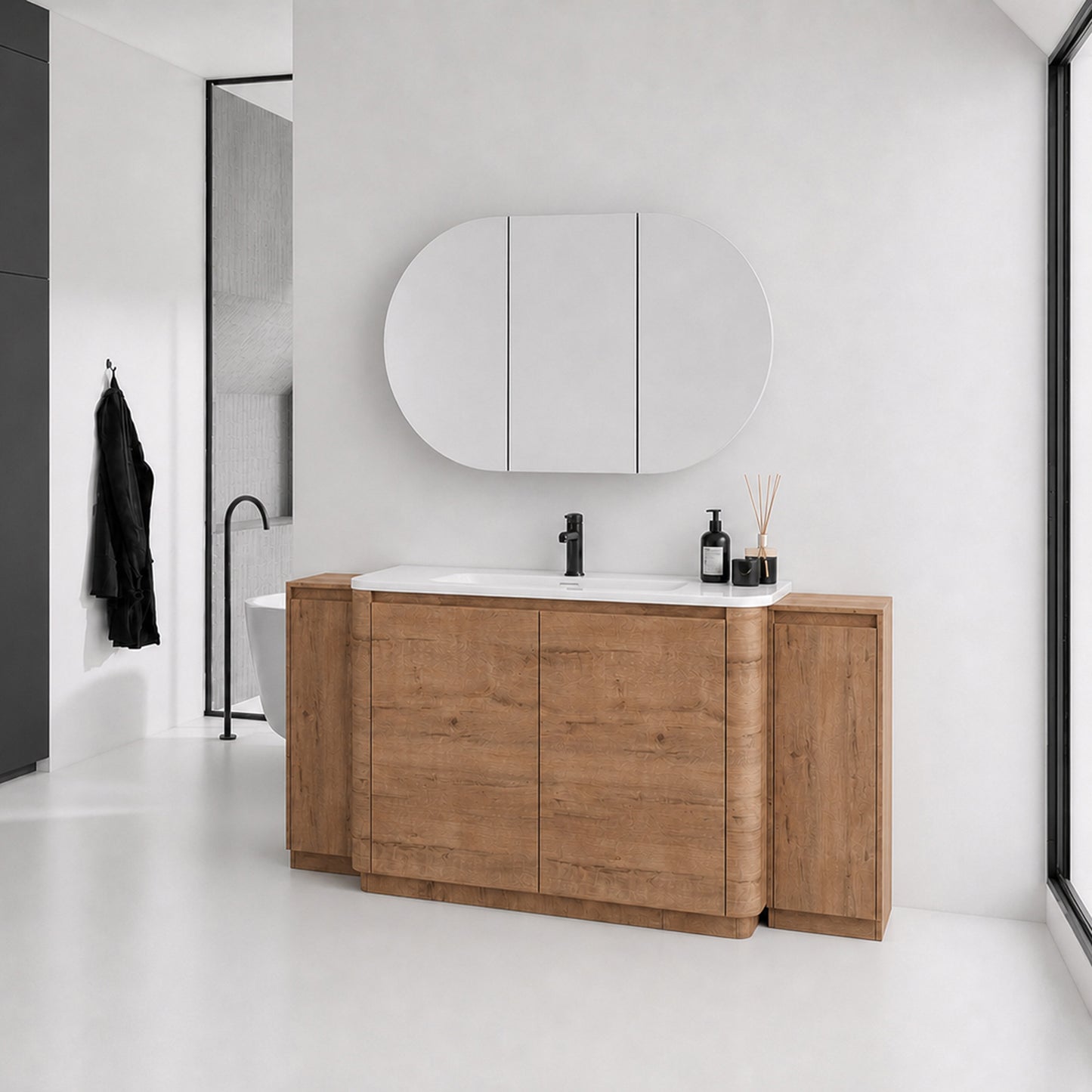 Pebble 64" Freestanding Vanity (RTA)