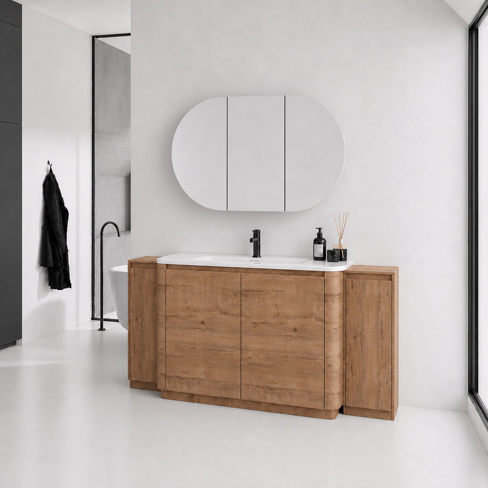 Pebble 64" Freestanding Vanity (RTA)