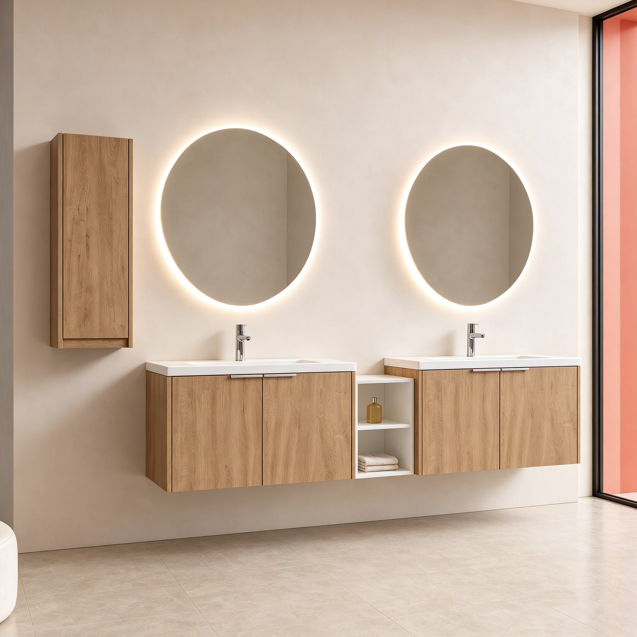 Unitas 60"/72"/84" Floating Vanity Set (RTA)
