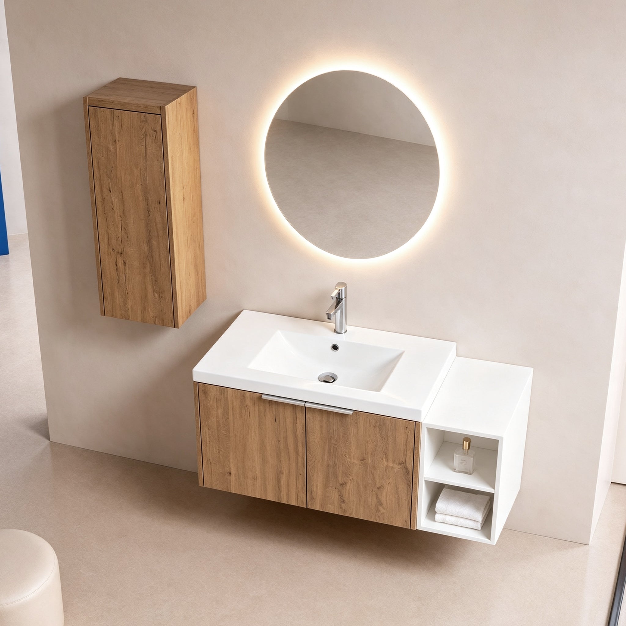 Unitas 36"/42"/48" Floating Vanity Set (RTA)