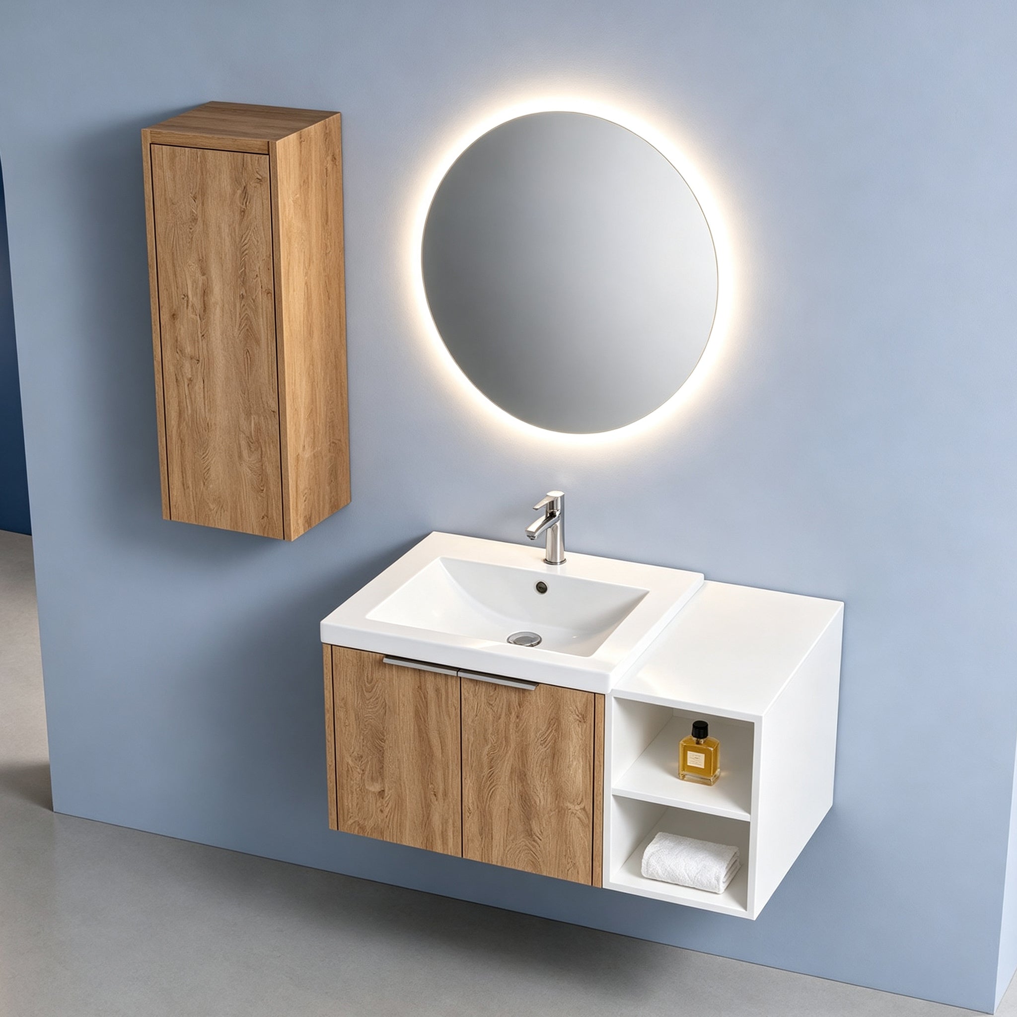 Unitas 36"/42"/48" Floating Vanity Set (RTA)