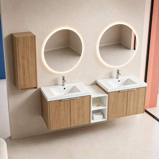 Unitas 60"/72"/84" Floating Vanity Set (RTA)