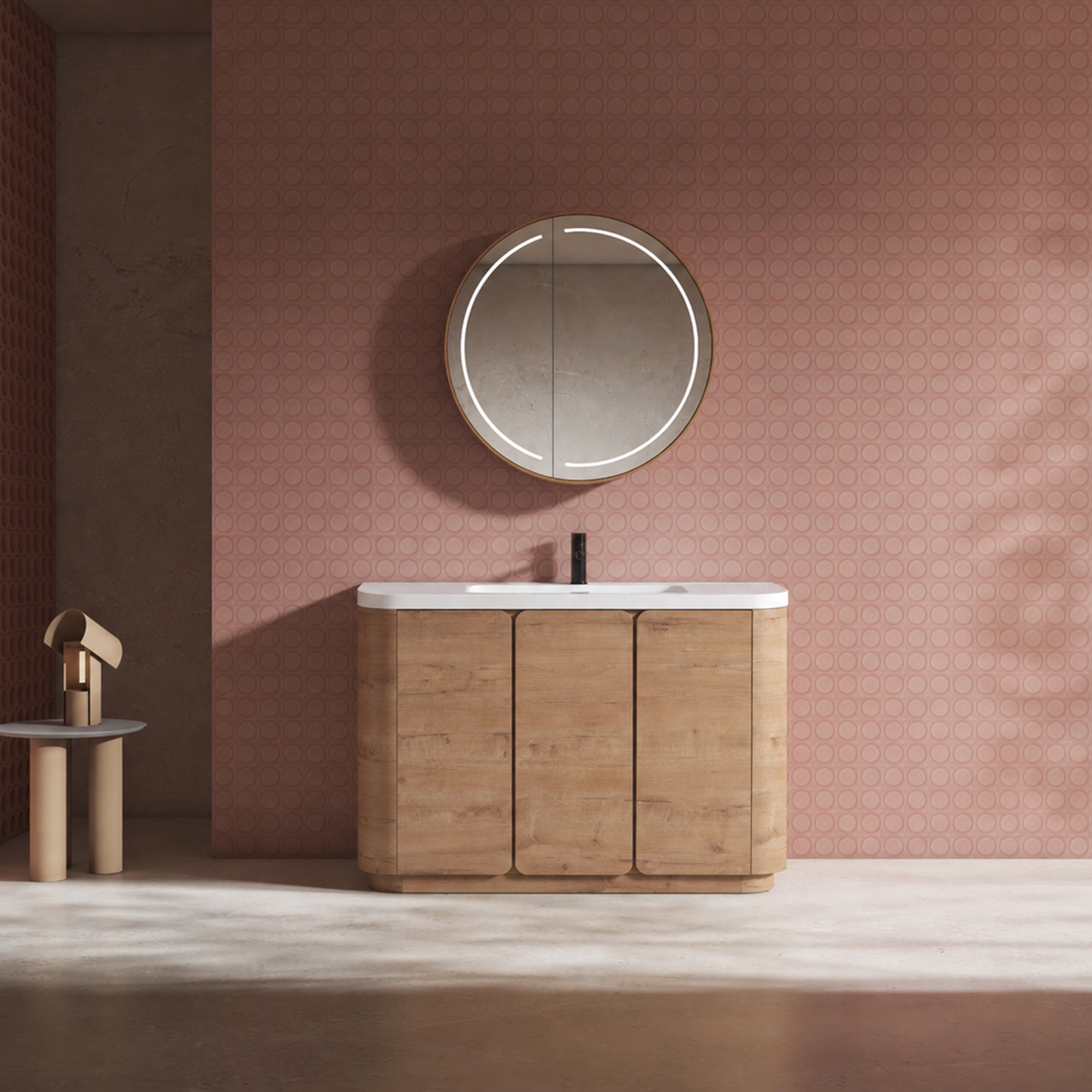 Curvo 48"/60" Freestanding Vanity (RTA)