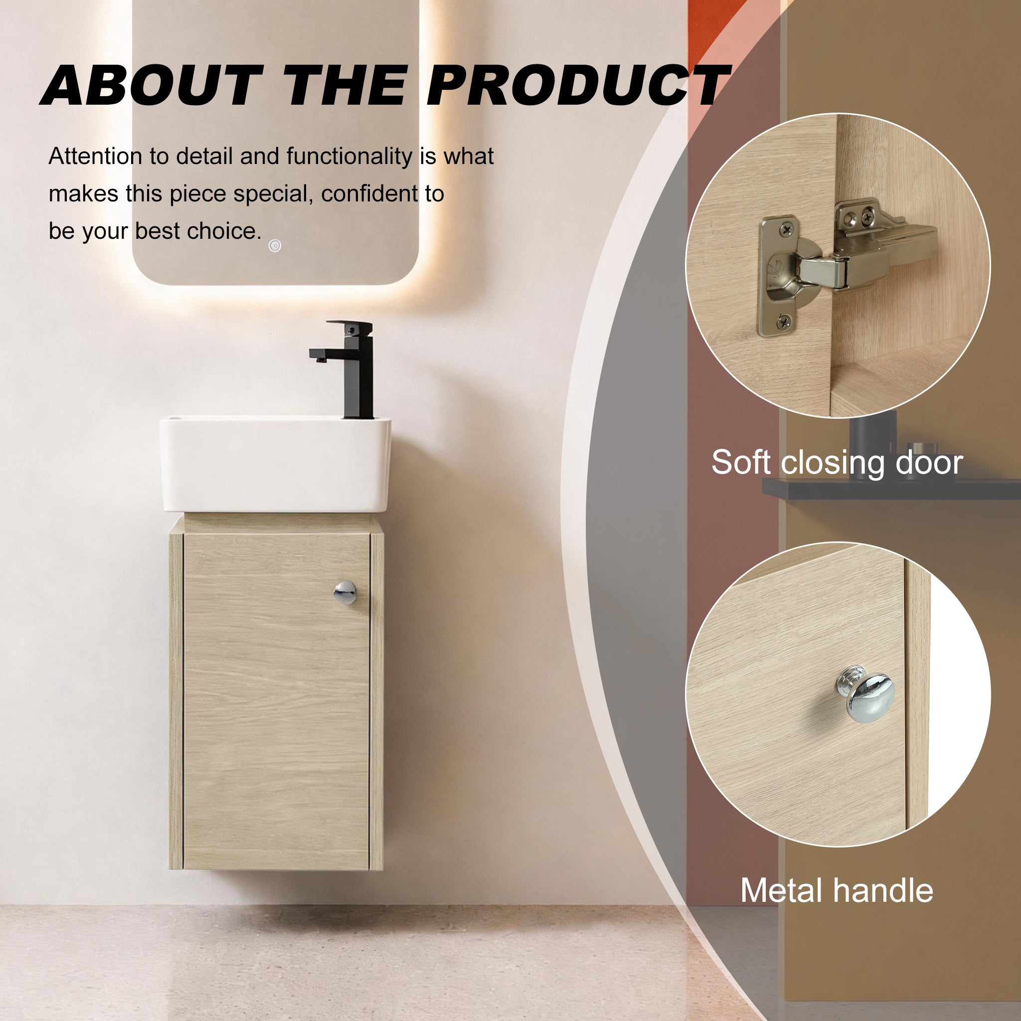 Microspace 12" Corner Vanity
