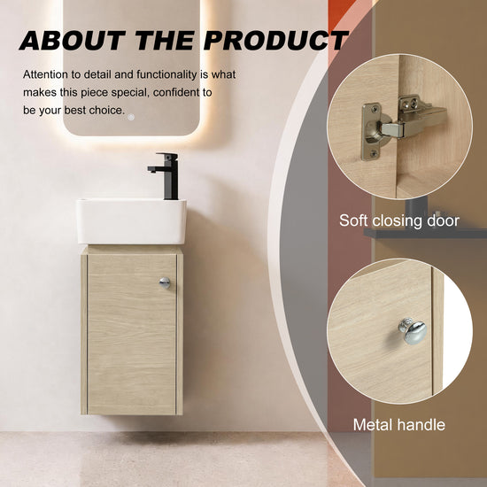 Microspace 12" Corner Vanity