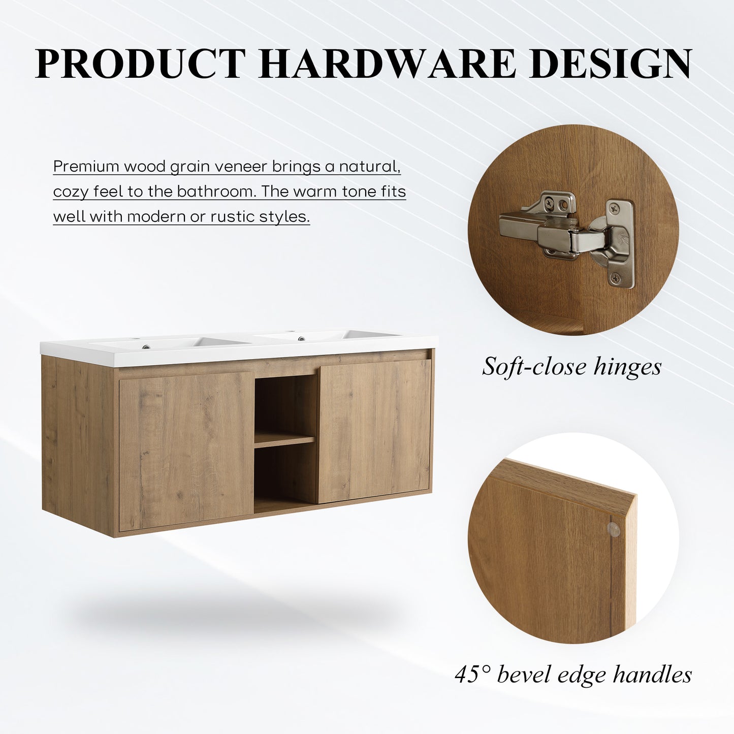 Dualspace 48" Floating Vanity (RTA)