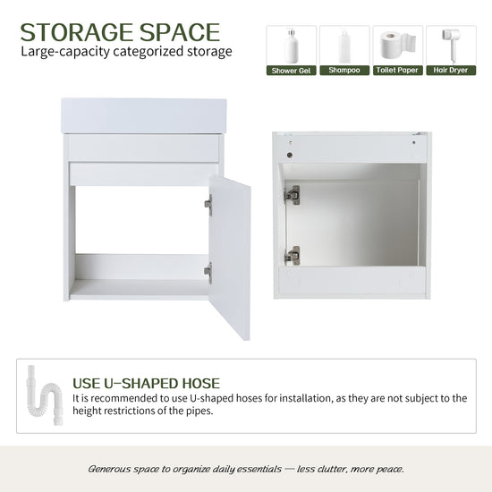 Aero 18" Floating Vanity (Assembled)
