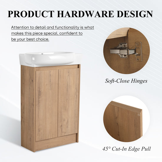 Bend 23" Freestanding Vanity (Assembled)