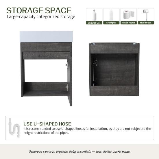 Aero 18" Floating Vanity (Assembled)