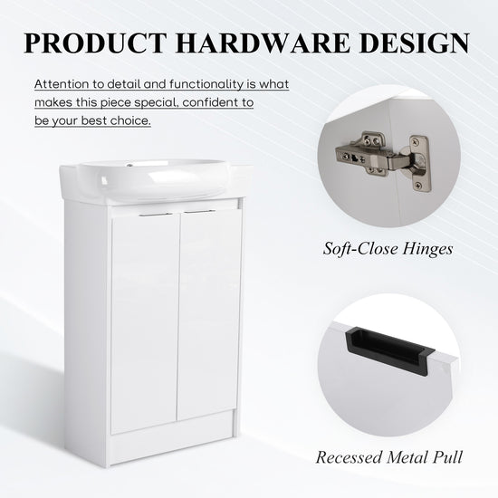 Bend 23" Freestanding Vanity (Assembled)