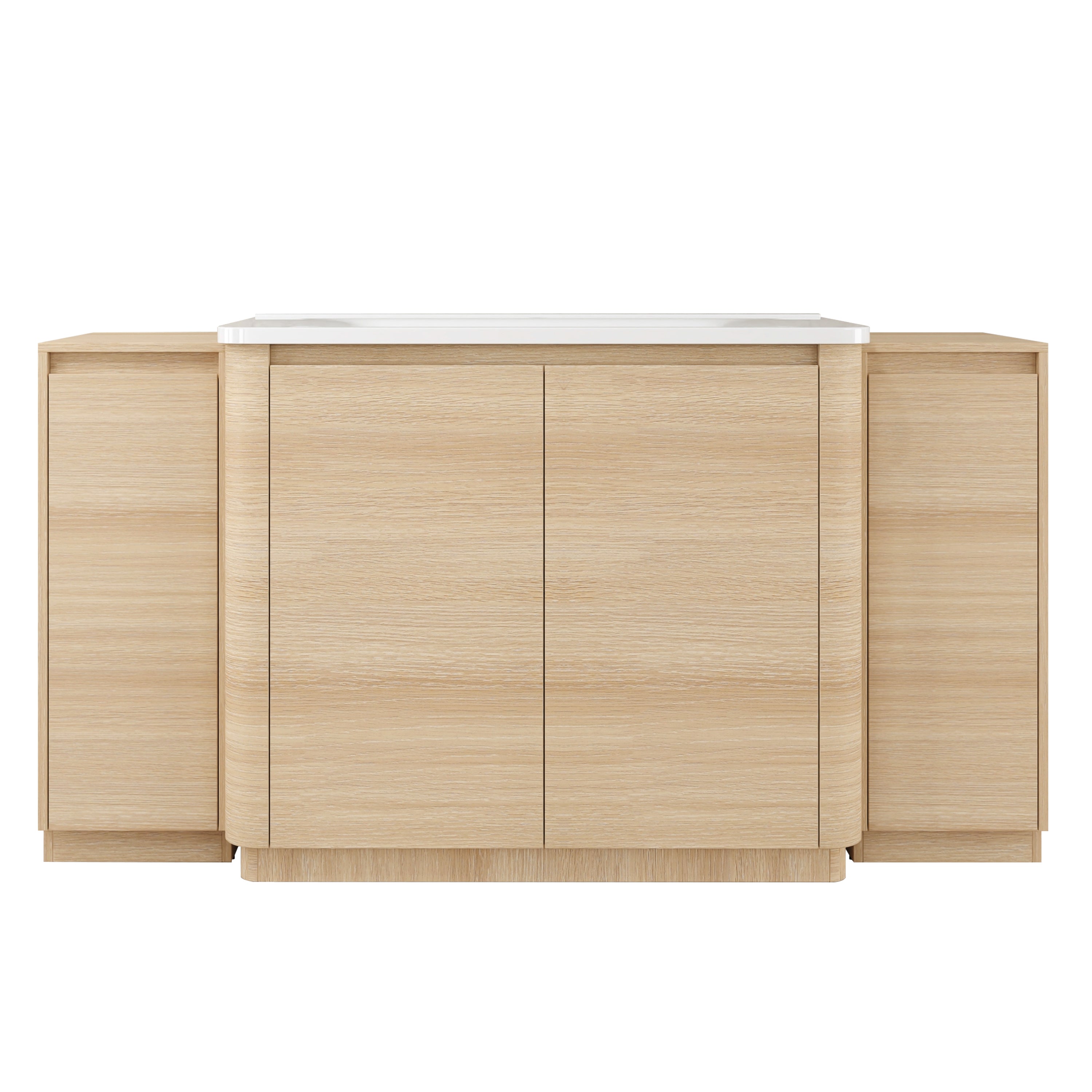 Pebble 64" Freestanding Vanity (RTA)