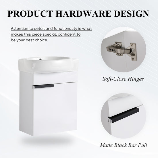 Bend 16" Floating Vanity (RTA)