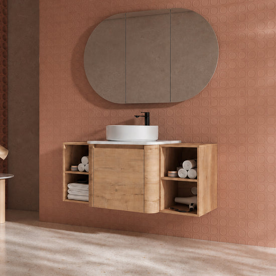 Curvo 24"/36"/48"/60" Floating Vanity (RTA)