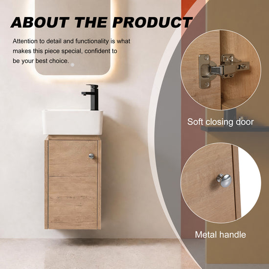 Microspace 12" Corner Vanity